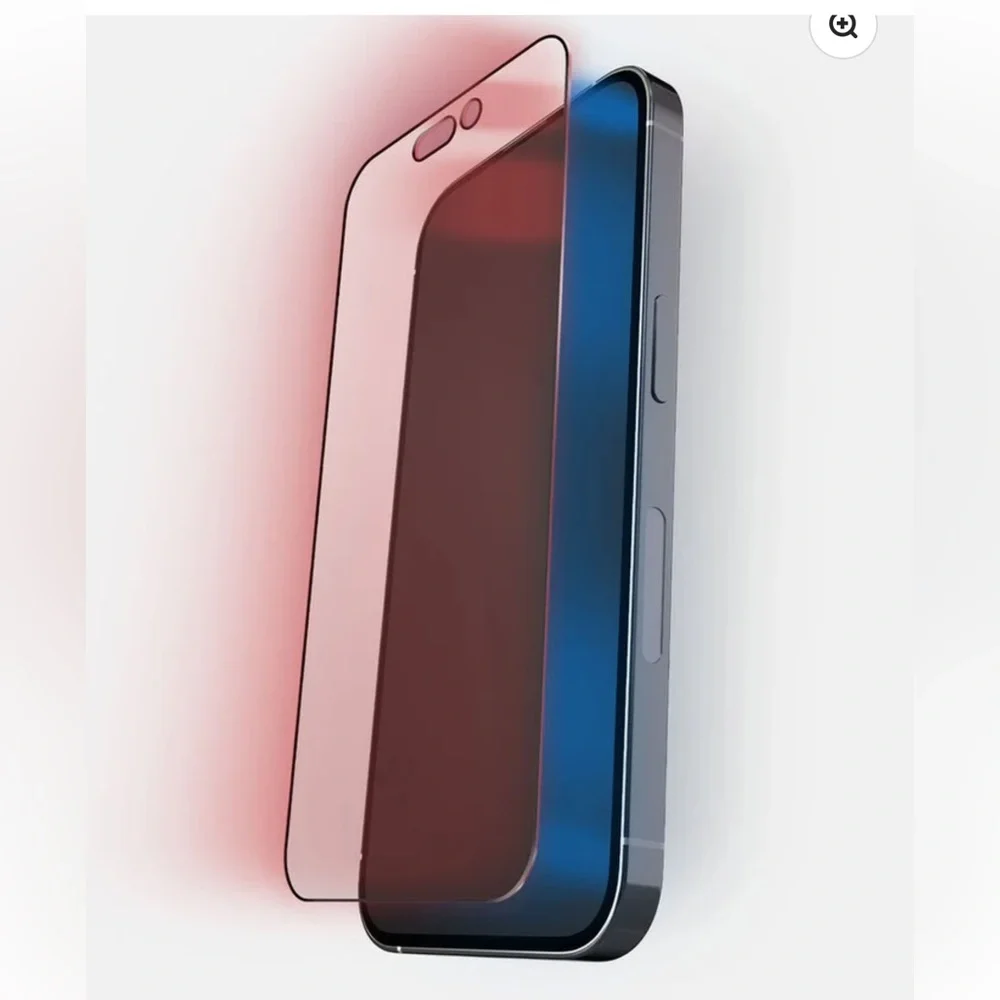 Red Light Converter Anti-Blue Light Screen Protector for iPhone 15 PRO MAX